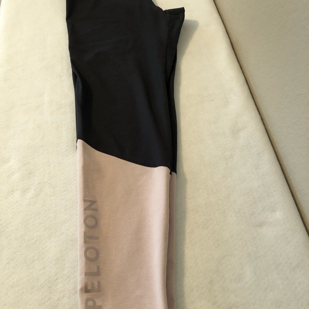 Peloton Black and Pink Tights